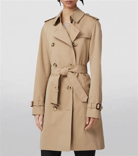 burberry mid-length kensington heritage trench coat|burberry trench coat size guide.